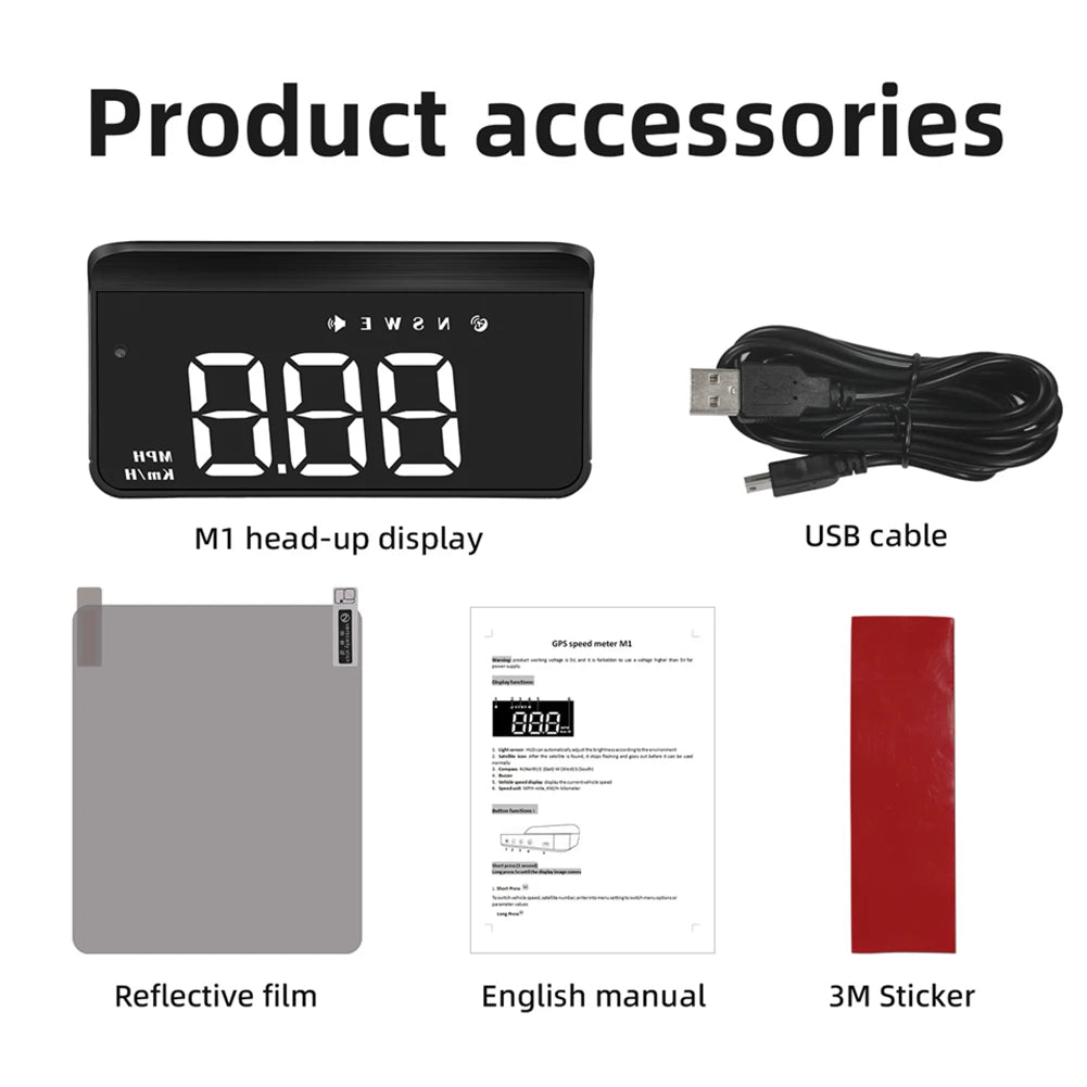 Wireless Car HUD Head Up Display